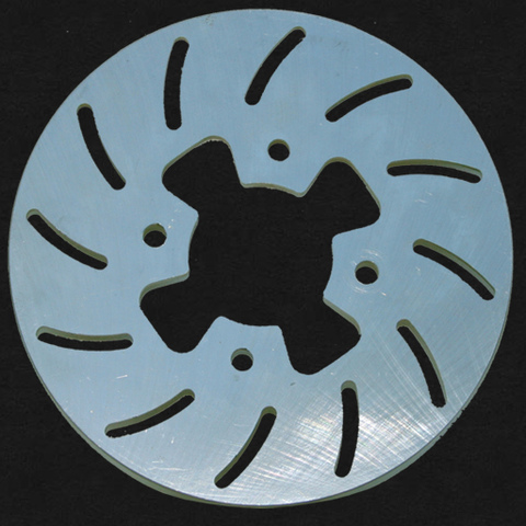 7" Slotted Brake Rotor